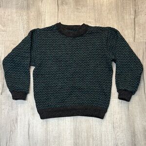 Vintage L.L. Bean women’s Norwegian Birdseye Wool Sweater | M | Medium
